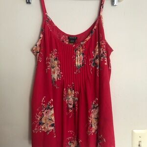 Torrid Vibrant Pink Camisole Blouse